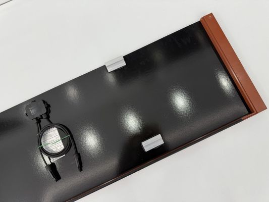 120 Watt BIPV-Solarpanel für Gebäude Optimale Betriebsspannung von 9,62 V und Max.