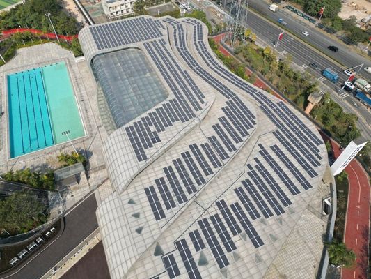 Leichtgewichtiges, halbweiches, flexibles BIPV-Solarmodul mit offenem Stromkreislauf, Spannung 53,03 V, für Architektur oder Landwirtschaft