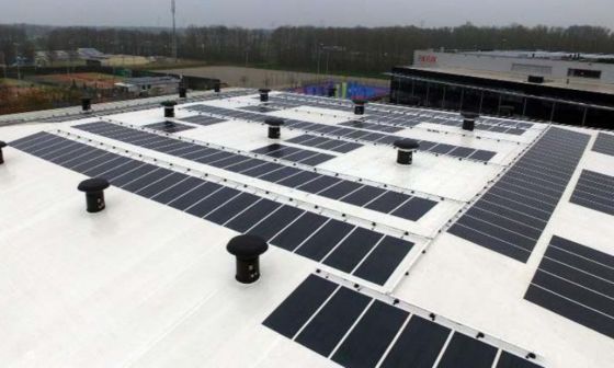 BIPV Flexible PV Panels 200W 480W 580W Solargebäude PV-Modul Bruttogewicht 9,100kg