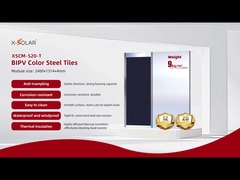 520W Farbstahl-BIPV-Fliesenmodule für schöne Dachschatten