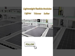 Wasserdichtes flexibles Solarpanel 580 Watt für Wohnmobile und Solarenergiesysteme Paket Bruttogewicht 9,100 kg