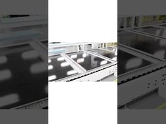 Flachstahl schwarze BIPV-Solarmodule mit 48,65 V offenem Stromkreislauf Spannung 530 W Max Leistung