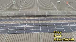 So installieren Sie ein flexibles Solarpanel innerhalb von 12 Sekunden