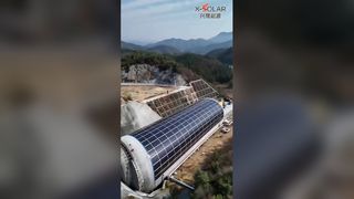 Fallstudie: Installation von Solarmodulen auf einem gebogenen Dach