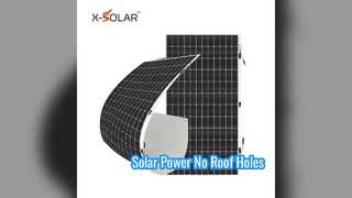 Flexibles Solar-Set, keine Dachdurchdringung, 560 W Leistung